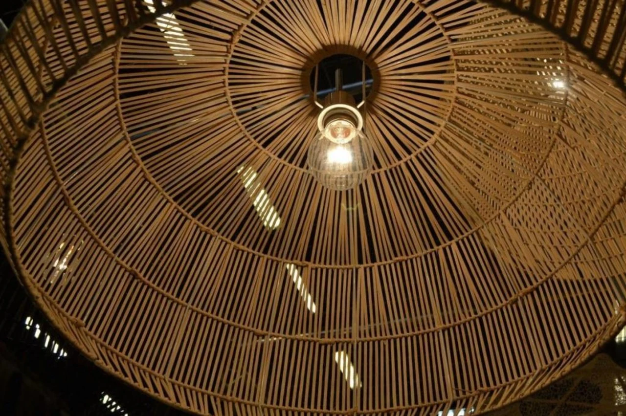 Ay Illuminate Hanglamp Nama 1 Natural Rotan ø72cm 2 Ay Illuminate Hanglamp Nama 1 Natural Rotan ø72cm - Afbeelding 2