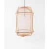 Ay Illuminate Hanglamp Z2 Blond Sisal Net Tea Dyed ø67x100cm