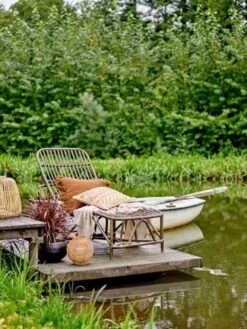 Bloomingville Enola Kussen Bruin - 82059376 -Decoratieve Artikelen Winkel bloomingville enola kussen bruin 82059376 3