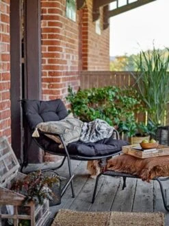 Bloomingville Enola Kussen Bruin - 82059376 -Decoratieve Artikelen Winkel bloomingville enola kussen bruin 82059376 4