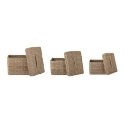 Bloomingville Givan Manden - Set Van 3 Stuks -Decoratieve Artikelen Winkel bloomingville givan manden set van 3 stuks 2