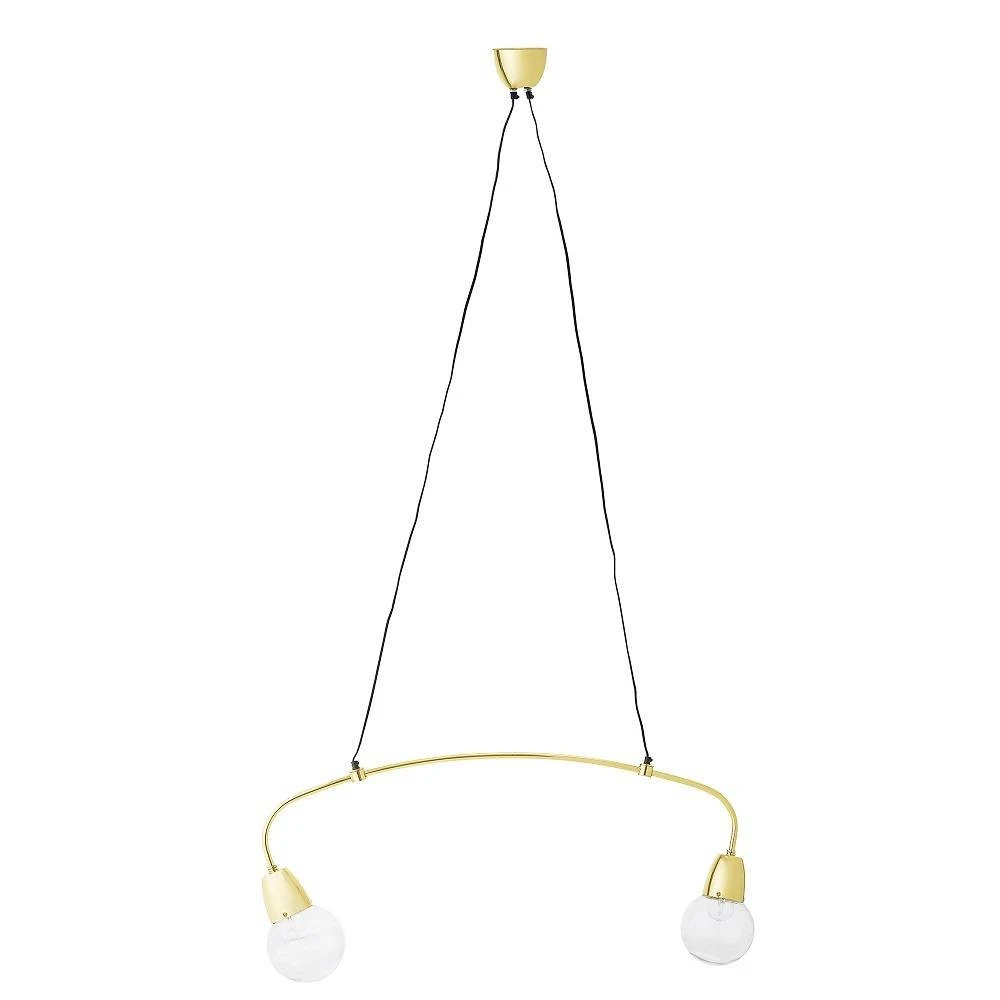 Bloomingville Hanglamp Goud L94xH30 Cm 1 Bloomingville Hanglamp Goud L94xH30 Cm