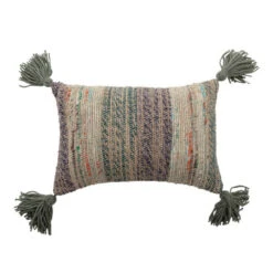 Bloomingville Jian Kussen - Zwart