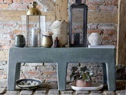 Bloomingville Lantaarn Metaal - Zwart L20xH57xW20 Cm -Decoratieve Artikelen Winkel bloomingville lantaarn metaal zwart l20xh57xw20 cm 2