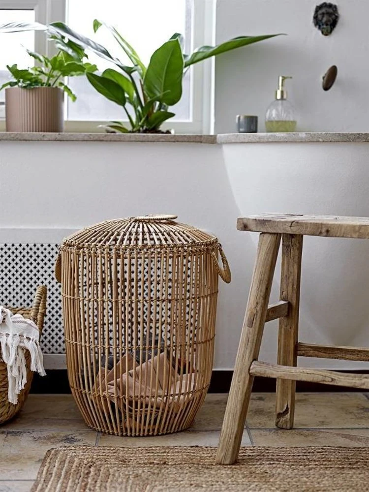 Bloomingville Manden Set Met Handgreep Naturel 7 Bloomingville Manden Set Met Handgreep Naturel - Afbeelding 7