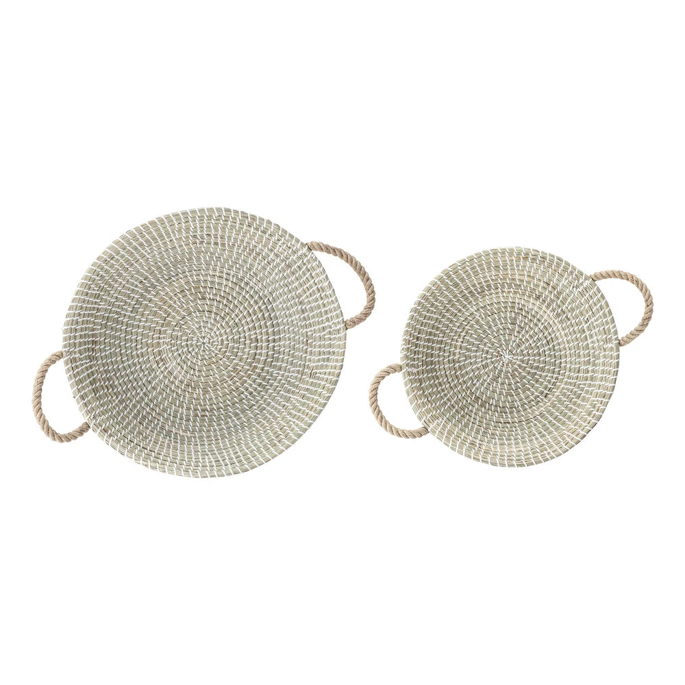 Bloomingville Manden Zeegras Naturel - Set Van 2 2 Bloomingville Manden Zeegras Naturel - Set Van 2 - Afbeelding 2