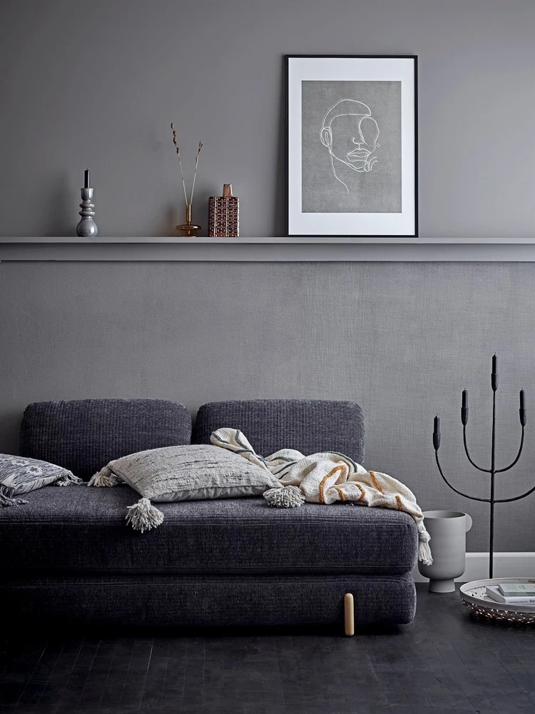 Bloomingville Plaid Katoen Naturel - 150x125cm 5 Bloomingville Plaid Katoen Naturel - 150x125cm - Afbeelding 5