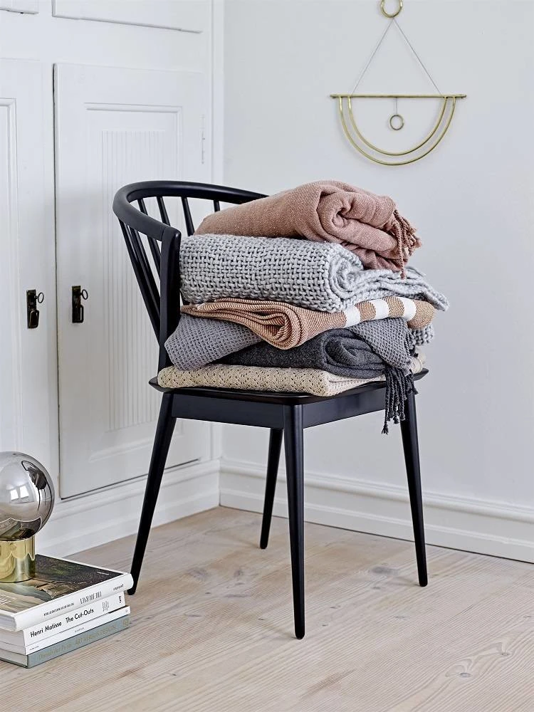 Bloomingville Plaid Naturel Acryl 2 Bloomingville Plaid Naturel Acryl - Afbeelding 2