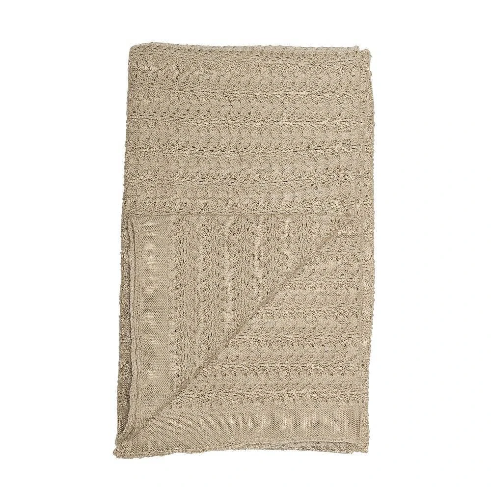 Bloomingville Plaid Naturel Acryl 1 Bloomingville Plaid Naturel Acryl