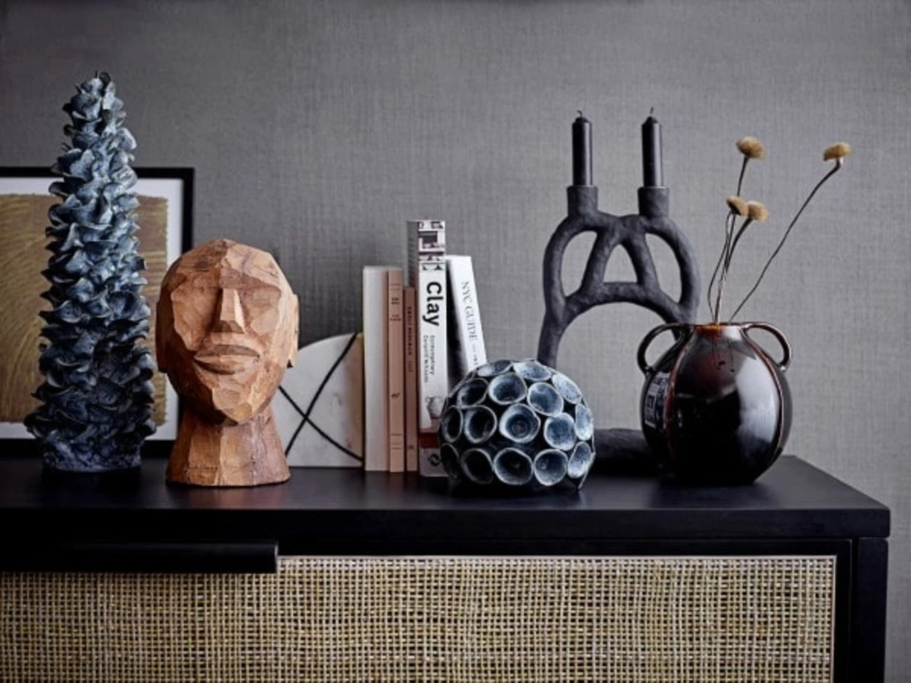 Bloomingville Ramina Kandelaar - 82047420 4 Bloomingville Ramina Kandelaar - 82047420 - Afbeelding 4