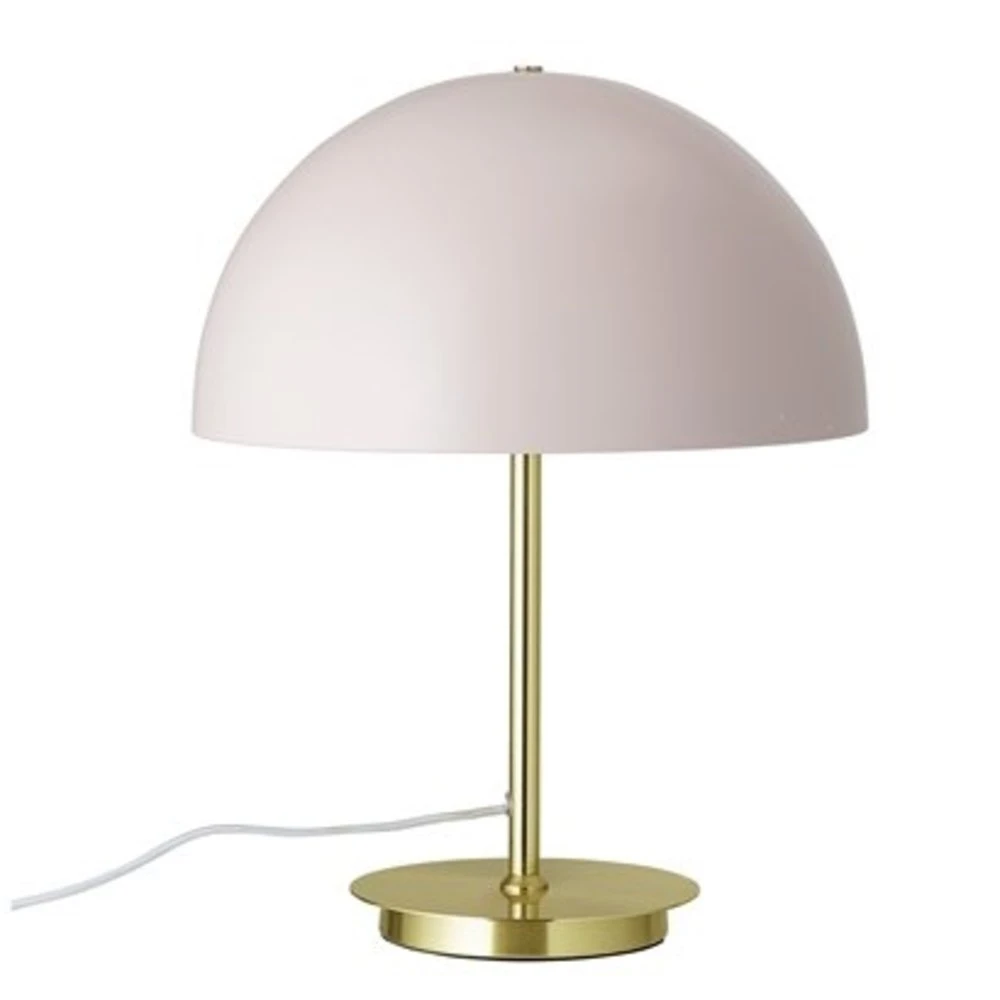 Bloomingville Tafellamp Goud Look Met Roze Lampenkap 1 Bloomingville Tafellamp Goud Look Met Roze Lampenkap