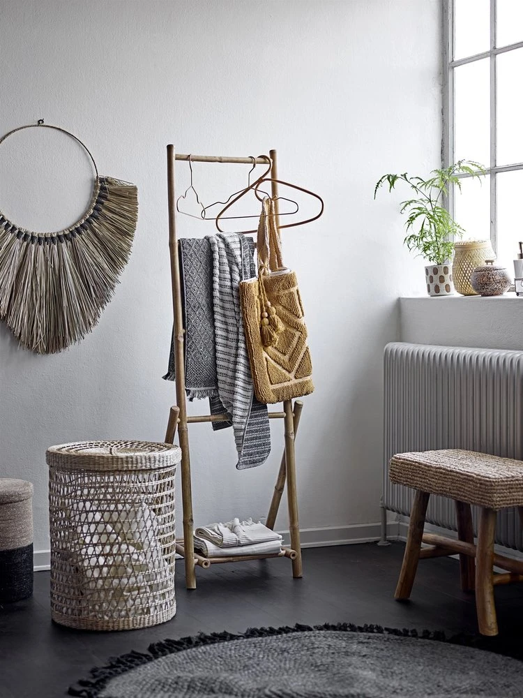 Bloomingville Vloerkleed Rond Jute Zwart- Ø122 Cm 2 Bloomingville Vloerkleed Rond Jute Zwart- Ø122 Cm - Afbeelding 2