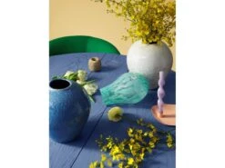 Broste Copenhagen Ada Vaas Spot Turquoise - 14485076 -Decoratieve Artikelen Winkel broste copenhagen ada vaas spot turquoise 14485076 3