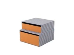 Broste Copenhagen Cecelia Opbergboxen Caramel/cafe - 70080494