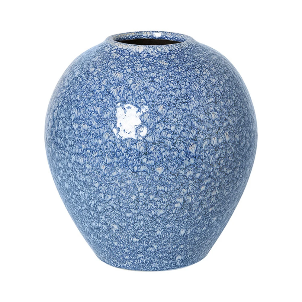 Broste Copenhagen Ingrid M - Blauw/wit 1 Broste Copenhagen Ingrid M - Blauw/wit