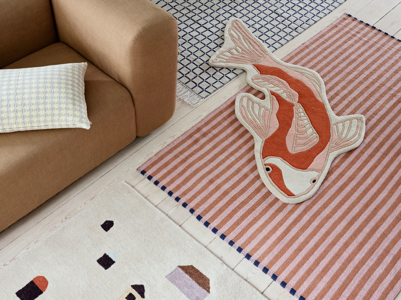 Broste Copenhagen Koi Vloerkleed - 70070351 5 Broste Copenhagen Koi Vloerkleed - 70070351 - Afbeelding 5