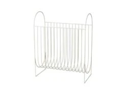 Broste Copenhagen Maggie Tijdschriftenhouder - Lichtgrijs