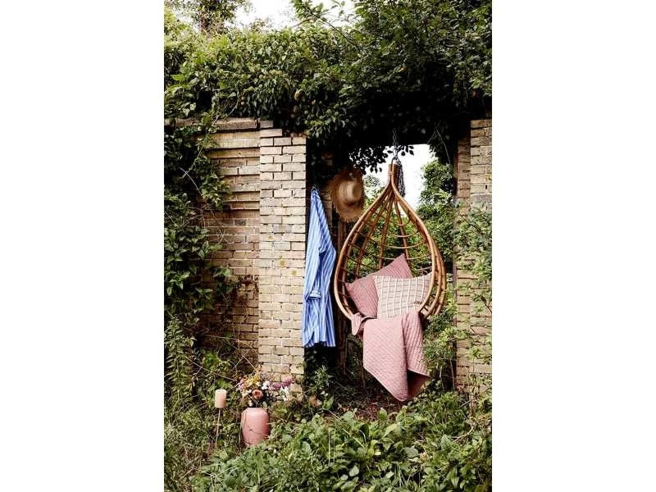 Broste Copenhagen Sena Plaid - Antler Dusty Purple 2 Broste Copenhagen Sena Plaid - Antler Dusty Purple - Afbeelding 2