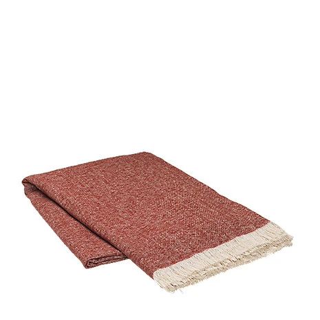 Broste Copenhagen Soren Plaid Katoen Bruin - W130XL180CM 2 Broste Copenhagen Soren Plaid Katoen Bruin - W130XL180CM - Afbeelding 2