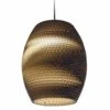 Graypants Oliv Hanglamp Bruin Karton Ø19x22cm