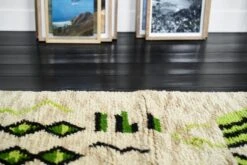 HKliving Geknoopt Vloerkleed Runner Neon Groen 80x370cm - TTK3090 -Decoratieve Artikelen Winkel hkliving geknoopt vloerkleed runner neon groen 80x 4