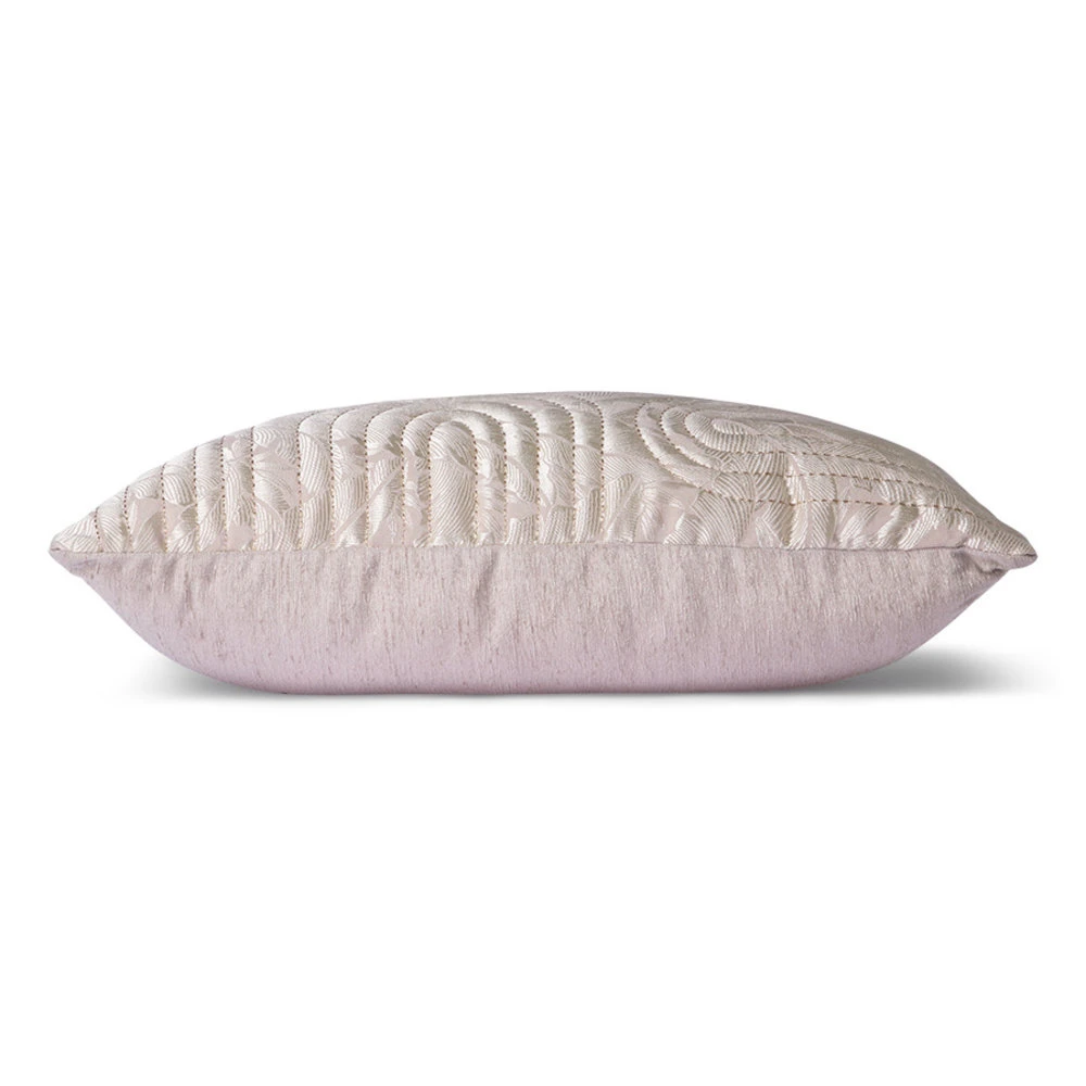 HKliving Gewatteerd Kussen -nude/roze 40x60cm 3 HKliving Gewatteerd Kussen -nude/roze 40x60cm - Afbeelding 3