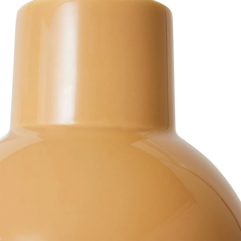 HKliving Keramieken Vaas Cappuccino M - ACE7200 2 HKliving Keramieken Vaas Cappuccino M - ACE7200 - Afbeelding 2