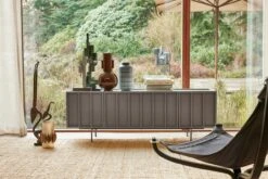 HKliving Keramieken Vaas Espresso L - ACE7199 -Decoratieve Artikelen Winkel hkliving keramieken vaas espresso l ace7199 4