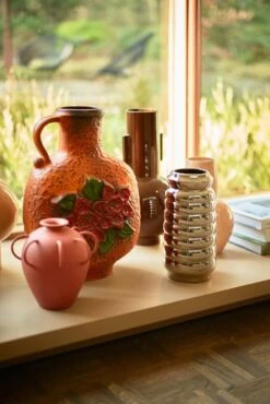 HKliving Ribble Vaas Chrome - ACE7194 -Decoratieve Artikelen Winkel hkliving ribble vaas chrome ace7194 2