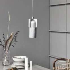 House Doctor Akola Hanglamp LED - Zilver H23cm -Decoratieve Artikelen Winkel house doctor akola hanglamp led zilver h23cm 1
