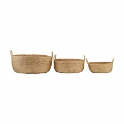 House Doctor Carry Mand Naturel - Set Van Drie