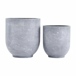 House Doctor Gard Bloempot Set Beton Look