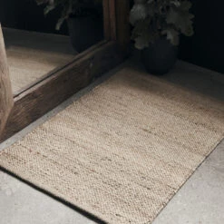 House Doctor Hempi Vloerkleed - Naturel 60x90cm -Decoratieve Artikelen Winkel house doctor hempi vloerkleed naturel 60x90cm 1