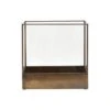 House Doctor Plant Display Box - Antiek Messing