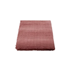 House Doctor Ruffle Plaid Dusty Berry- 261130001