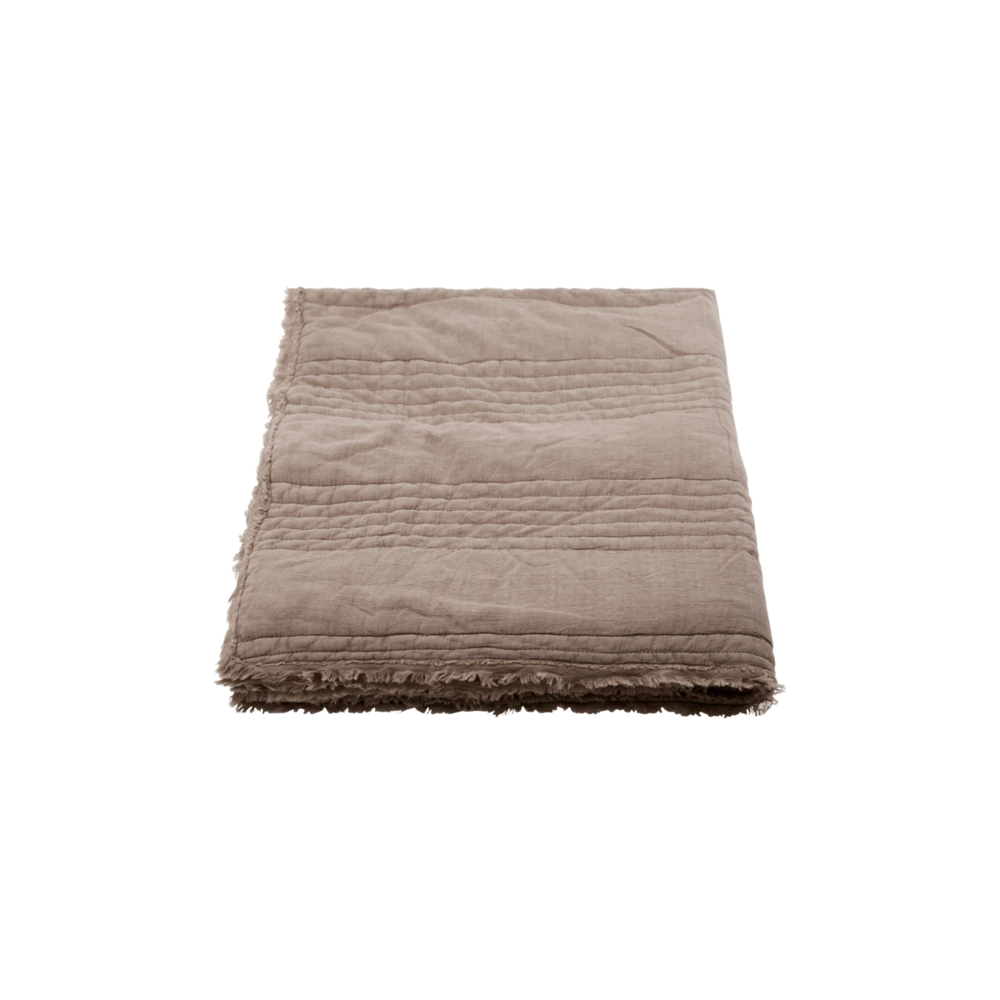 House Doctor Ruffle Plaid Lichtbruin - 261130002 1 House Doctor Ruffle Plaid Lichtbruin - 261130002