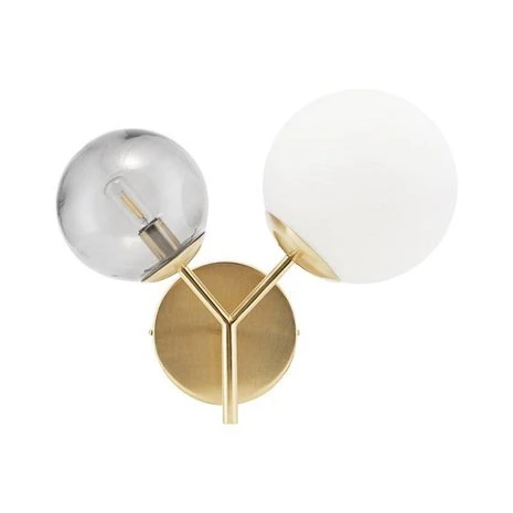 House Doctor Twice Wandlamp Messing 2 House Doctor Twice Wandlamp Messing - Afbeelding 2