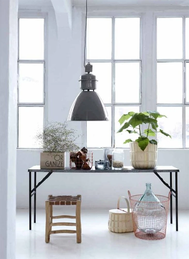 House Doctor Volumen Fabriekslamp Zwart 2 House Doctor Volumen Fabriekslamp Zwart - Afbeelding 2