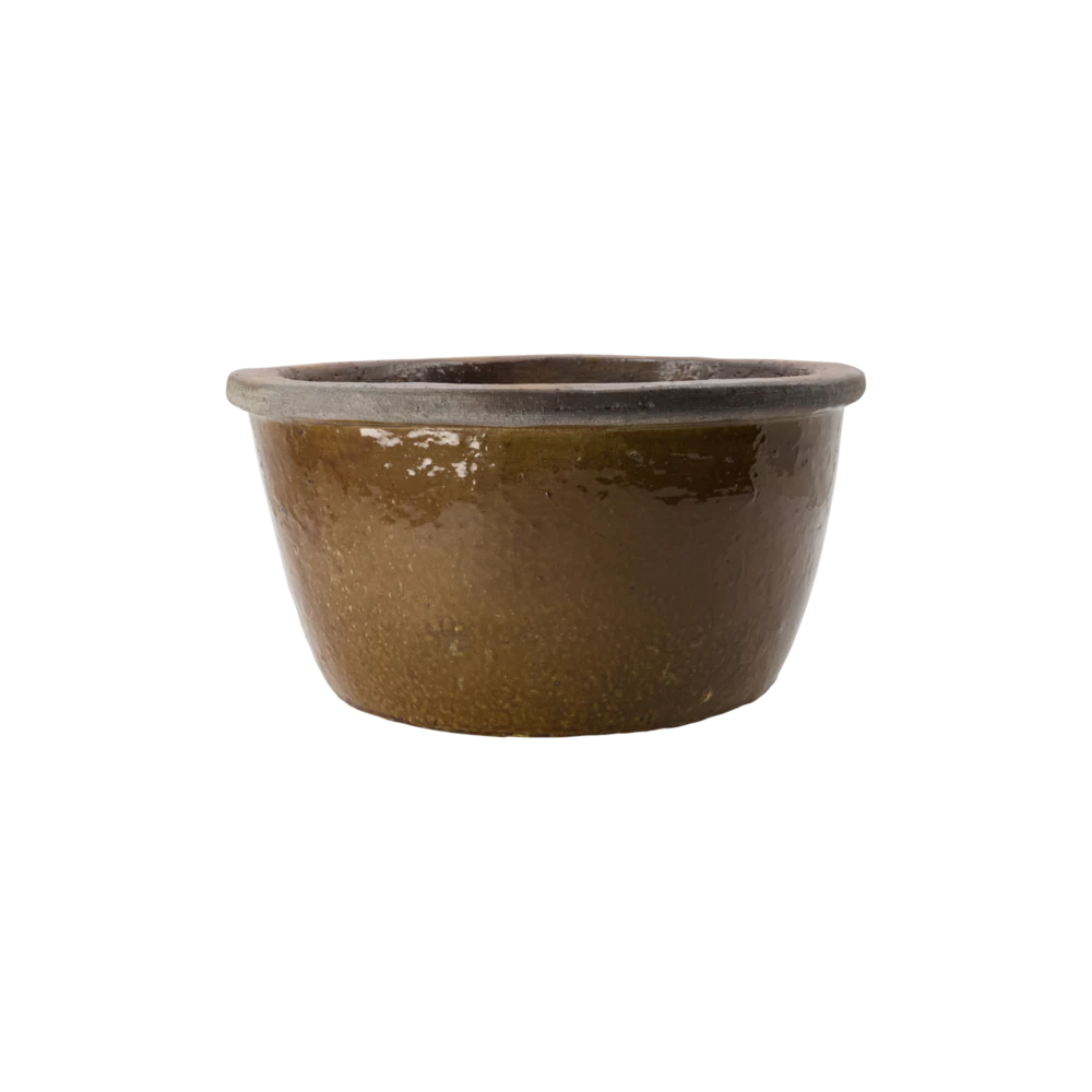 House Doctor Whai Bloempot - Mosterd 1 House Doctor Whai Bloempot - Mosterd