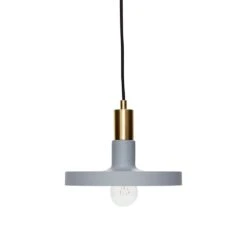 Decoratieve Artikelen Winkel 28 Hubsch Hanglamp Lichtgrijs