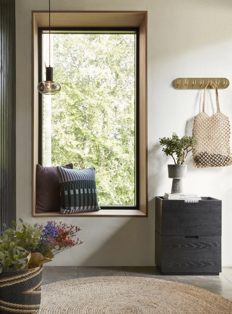 Hubsch Manden Met Handvatten - Set Van 2 Stuks 2 Hubsch Manden Met Handvatten - Set Van 2 Stuks - Afbeelding 2