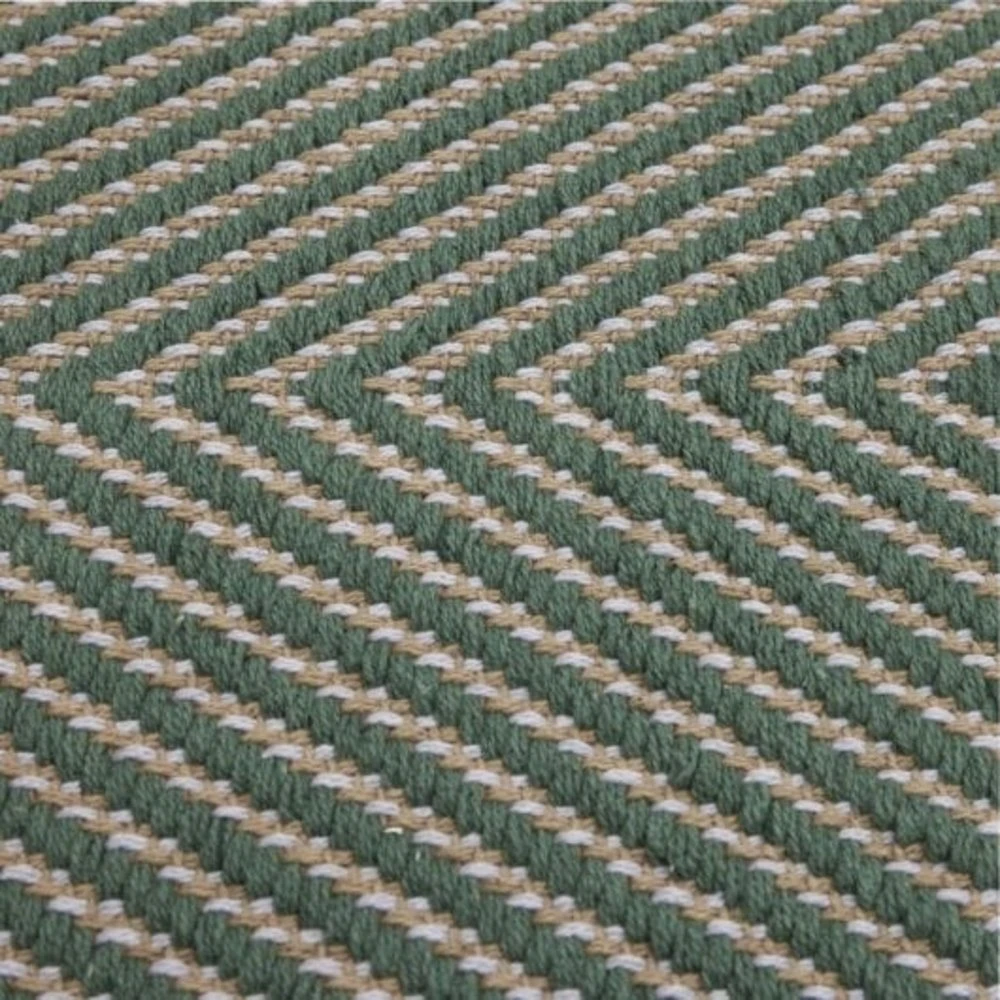 Hubsch Mellow Vloerkleed Groen - 701507 3 Hubsch Mellow Vloerkleed Groen - 701507 - Afbeelding 3