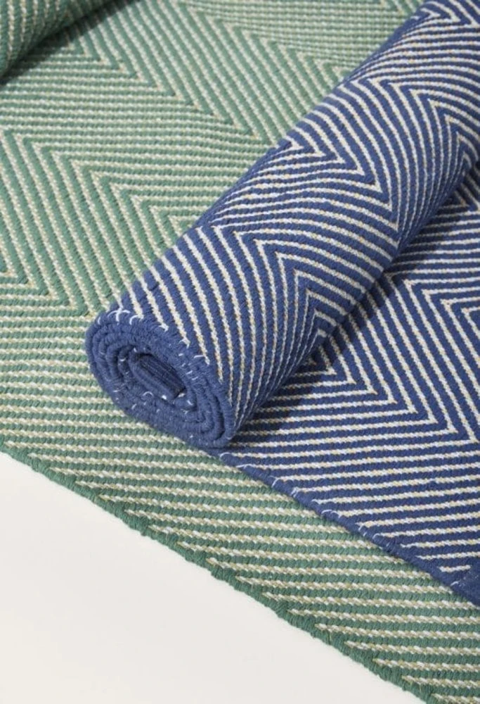 Hubsch Mellow Vloerkleed Groen - 701507 6 Hubsch Mellow Vloerkleed Groen - 701507 - Afbeelding 6