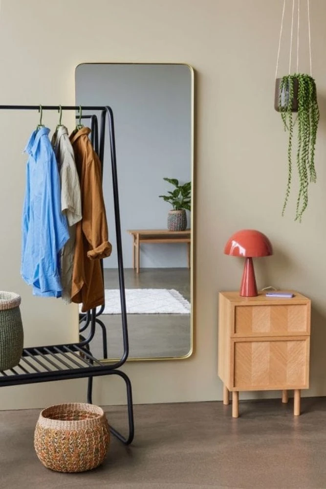 Hubsch Mush Tafellamp Mini Maroon - 991681 4 Hubsch Mush Tafellamp Mini Maroon - 991681 - Afbeelding 4