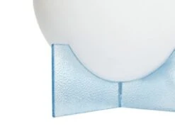 Hubsch Tafellamp Glas - Opal/blauw -Decoratieve Artikelen Winkel hubsch tafellamp glas opal blauw 2