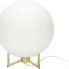 Hubsch Tafellamp Messing ø26xh30cm