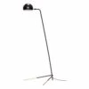 Hubsch Vloerlamp Zwart 62x80xh150cm