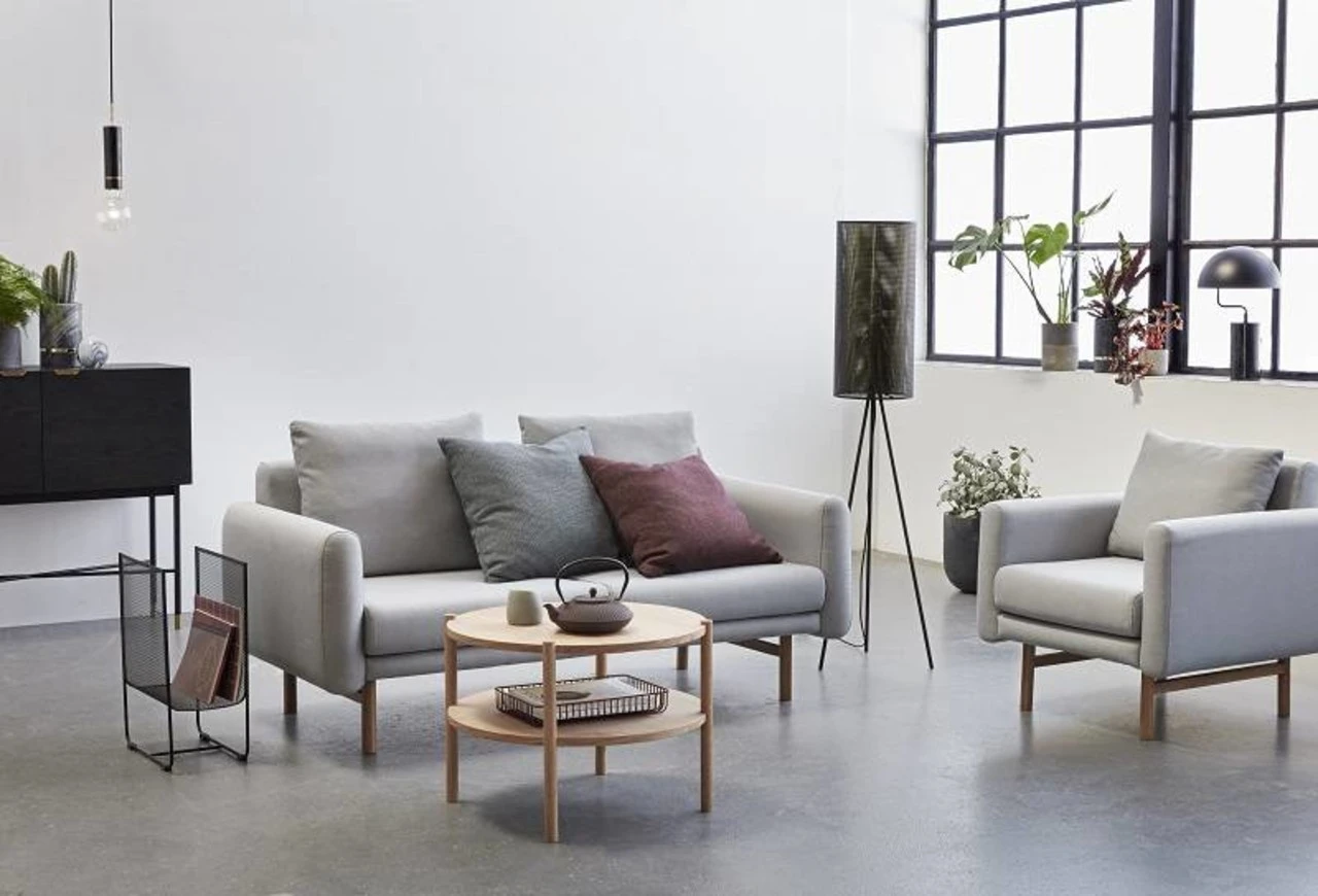 Hubsch Vloerlamp Zwart Metaal 2 Hubsch Vloerlamp Zwart Metaal - Afbeelding 2