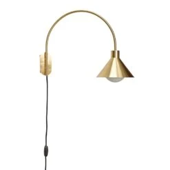 Decoratieve Artikelen Winkel 42 Hubsch Wandlamp - Messing