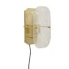 Hubsch Wandlamp Metaal/glas - Goud